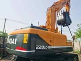 2021 Hyundai 220LC-9S crawler excavator, rear three-quarter view