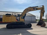 2015 Caterpillar 336F XE Hybrid crawler excavator, side view
