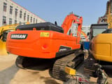 2020 Doosan DX340LC crawler excavator, rear three-quarter view