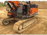 2022 Doosan DX800LC-7 crawler excavator, front three-quarter view