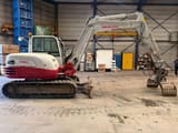 2017 Takeuchi TB290 mini excavator, side view