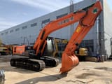 2020 Hitachi Zaxis 200 crawler excavator, side view