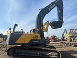 Volvo EC290 Crawler Excavator, side profile view