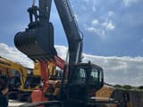 Hyundai R300LC-9S crawler excavator, front three-quarter view