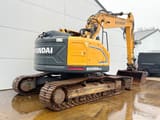 2018 Hyundai HX235 LCR crawler excavator, rear three-quarter view