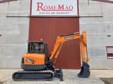 2020 Doosan DX62R-3 mini excavator, side view