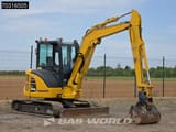 2024 Komatsu PC55MR-5 mini excavator, side profile view