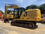 2019 Caterpillar 320GC crawler excavator, side profile view