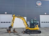 2020 Komatsu PC58MR-5E0 crawler excavator, side view
