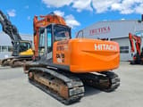 2012 Hitachi ZX180LC-3 crawler excavator, rear three-quarter view