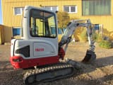 2021 Takeuchi TB225 V3 mini excavator, side view
