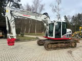 2018 Takeuchi TB2150R crawler excavator, side profile view