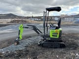 2025 Zaox ZA13A mini excavator, side view