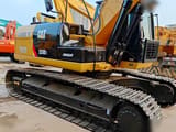 2018 Caterpillar 320D2 crawler excavator, side view