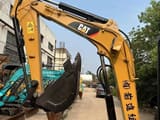 2020 Caterpillar 303CR mini excavator boom and bucket view