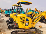 2023 Komatsu PC30MR mini excavator, rear three-quarter view
