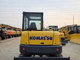 2024 Komatsu PC56 mini excavator, rear view