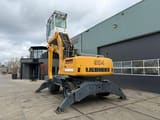2012 Liebherr A904 C material handler, rear three-quarter view