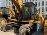 2022 Caterpillar 325D crawler excavator, front three-quarter view