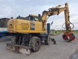 2006 Komatsu PW180-7K wheel excavator, rear three-quarter view