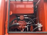 2016 Doosan 150W Wheel Excavator hydraulic pump compartment view