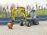 2011 Wacker Neuson 6503 wheel excavator, side profile view