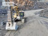 2019 Caterpillar 374FL crawler excavator, front view