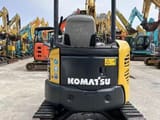 2022 Komatsu PC20MR-3 mini excavator rear view