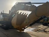 2022 Caterpillar 349 crawler excavator, front-side view