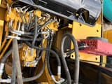 2024 Caterpillar 329D crawler excavator engine compartment view