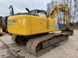 2011 New Holland Kobelco E215B crawler excavator rear three-quarter view