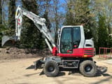 2018 Takeuchi TB295W wheel excavator, side view