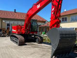1999 O&K RH8 crawler excavator, front three-quarter view