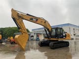 2023 Caterpillar 325D crawler excavator, side view