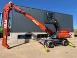 2023 Atlas 350MH material handler, side profile view
