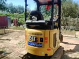 2021 Caterpillar 301.7 mini excavator, rear view