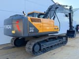 2026 Hyundai R210 SMART X PLUS crawler excavator, rear three-quarter view