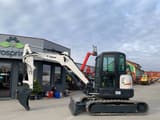 2012 Bobcat E60 mini excavator, side view