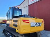 2022 Sany SY135C crawler excavator rear three-quarter view