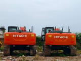 2025 Hitachi 350-5G crawler excavator rear view