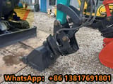 2023 Sunward SWE80E9 mini excavator bucket and boom detail