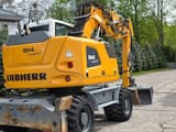 2017 Liebherr A914 COMPACT wheel excavator rear three-quarter view