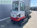 2022 Takeuchi TB225 V4 mini excavator, rear three-quarter view