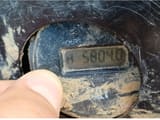 2013 Caterpillar 308E2CR crawler excavator hour meter detail