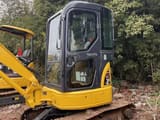 2024 Komatsu PC30MR mini excavator, side view