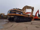 2012 Caterpillar 320BL crawler excavator, rear three-quarter view