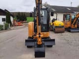 2019 Caterpillar 303E mini excavator, front view