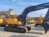 2022 Hyundai 210-9S crawler excavator, side profile view