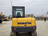 2022 Komatsu PC56 mini excavator rear view