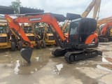2022 Doosan DX60-9C crawler excavator, side view